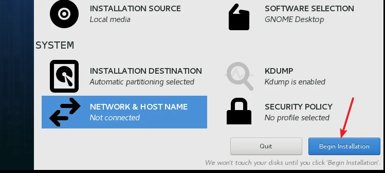 Linux 操作系统的安装 示意图 22