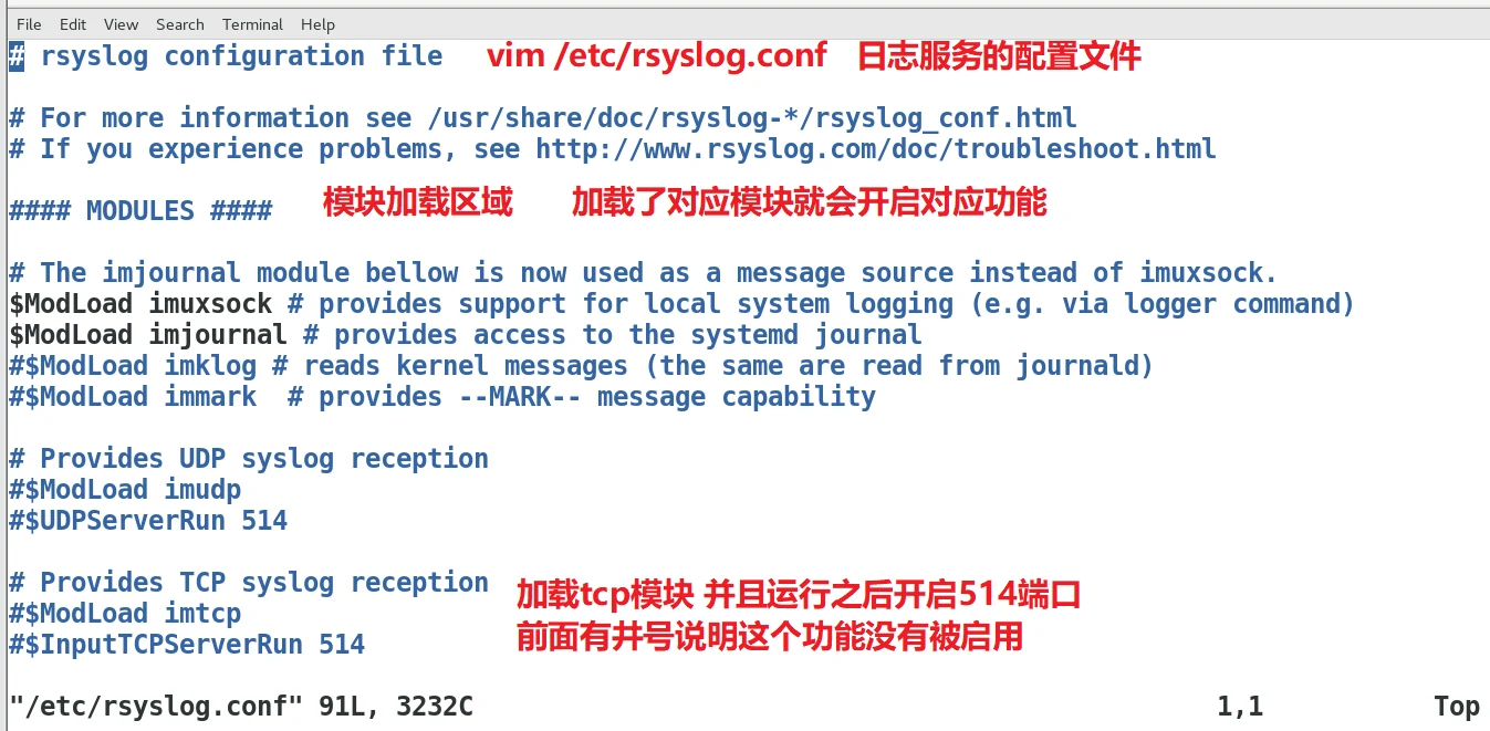 网络地址配置与日志服务 示意图 24