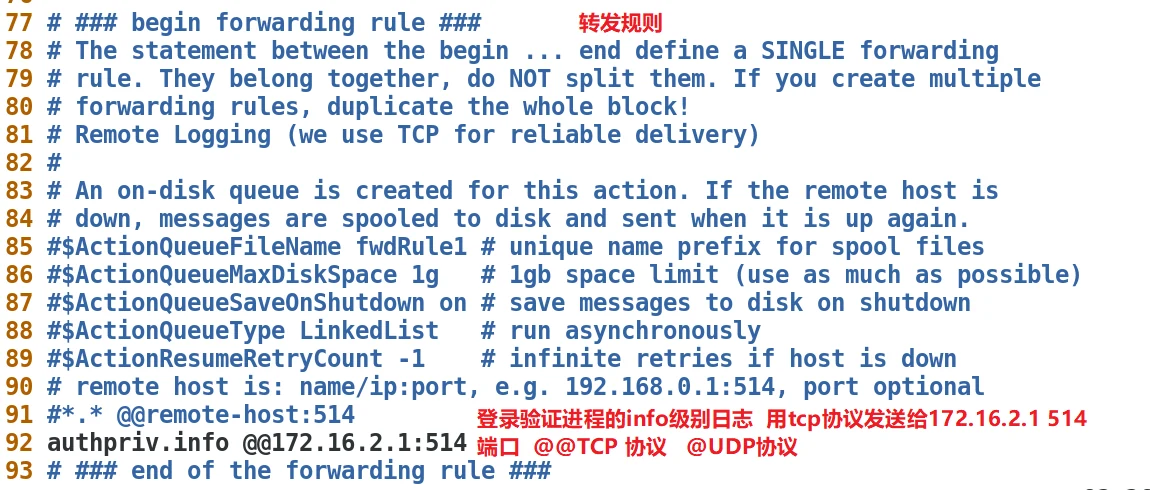 网络地址配置与日志服务 示意图 31