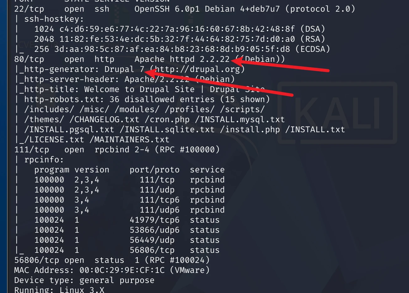 VulnHub DC-1 靶机实战 示意图 2